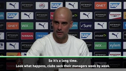 I need to see if I deserve it - Pep on new contract