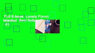 Full E-book  Lonely Planet Istanbul  Best Sellers Rank : #3