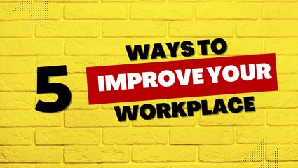 5 Effective Tips to Transform Your Workplace for Better Productivity 🚀