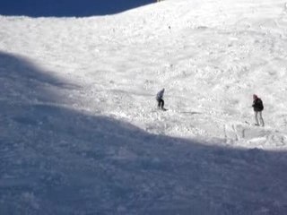 Jay facile sur ses skis