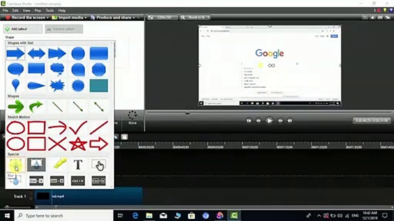 How To Blur, Hide Text Or Image In A Video, Camtasia Video Editing Part 9