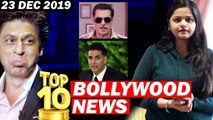 Top 10 Bollywood News - 23 Dec 2019 - Dabangg 3, Bigg Boss 13, Akshay Kumar