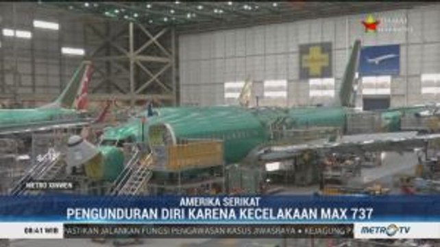 CEO Boeing Mengundurkan Diri