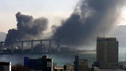 포스코 광양제철소 폭발 사고..."5명 중경상" / YTN