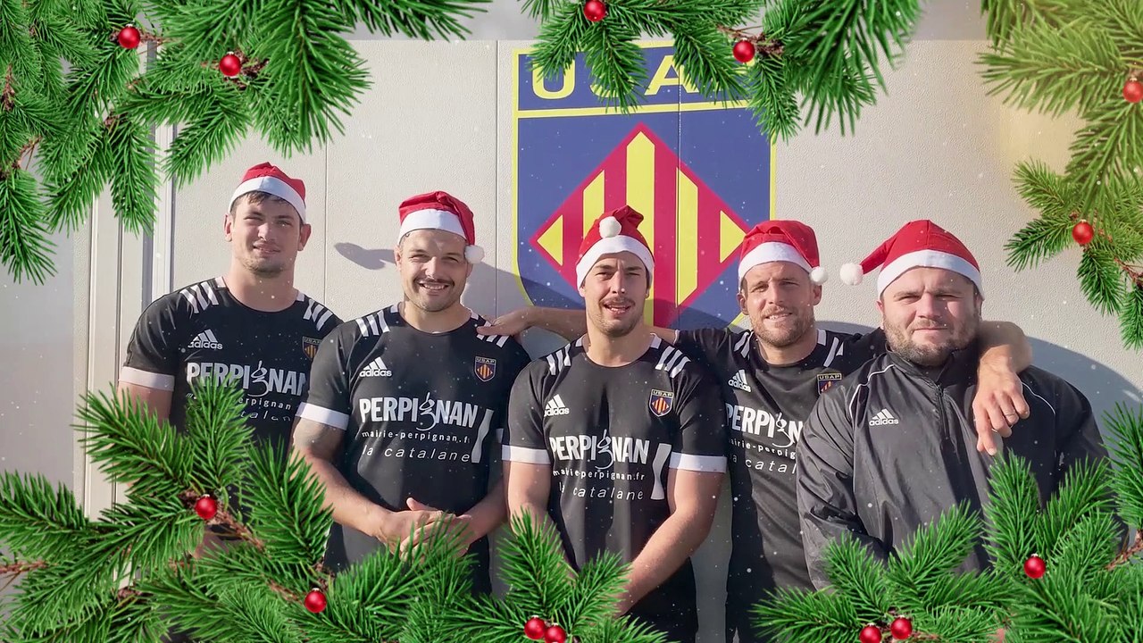 Les joueurs vous souhaitent de Bonnes Fêtes en chanson ...