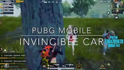 Invisible car glitch first time PUBG MOBILE  dynamo__gaming