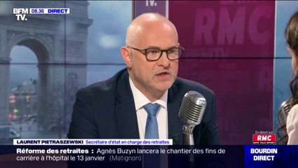 Laurent Pietraszewski sur la réforme des retraite: "Les propositions qui sont sur la table sont de bonnes propositions qui visent à rassurer"