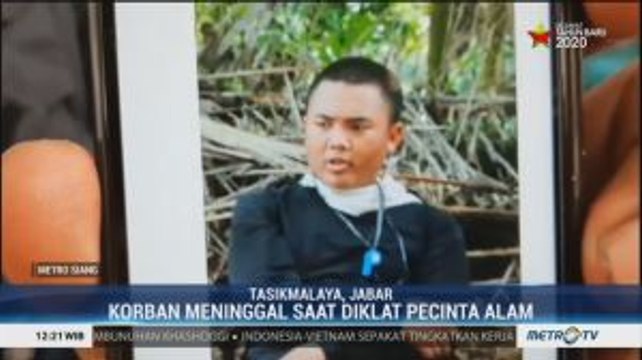 Siswa SMK Negeri 2 Tasikmalaya Meninggal Saat Diklat Pecinta Alam