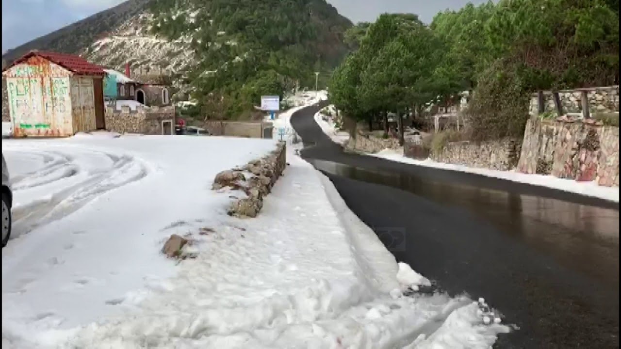 Dëbora e parë zbardh Llogoranë