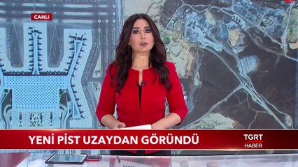İstanbul Havalimanı'nın Yeni Pisti Uzaydan Göründü