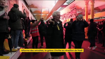 Réforme des retraites : la grève se poursuit lors des fêtes