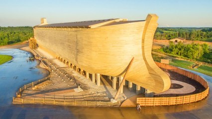 Voici la réplique grandeur nature de l’arche de Noé, plus grande structure en bois du monde