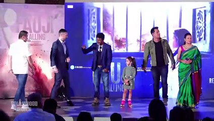1st Look Launch Of The Upcoming Film Fauji Calling With Whole Team