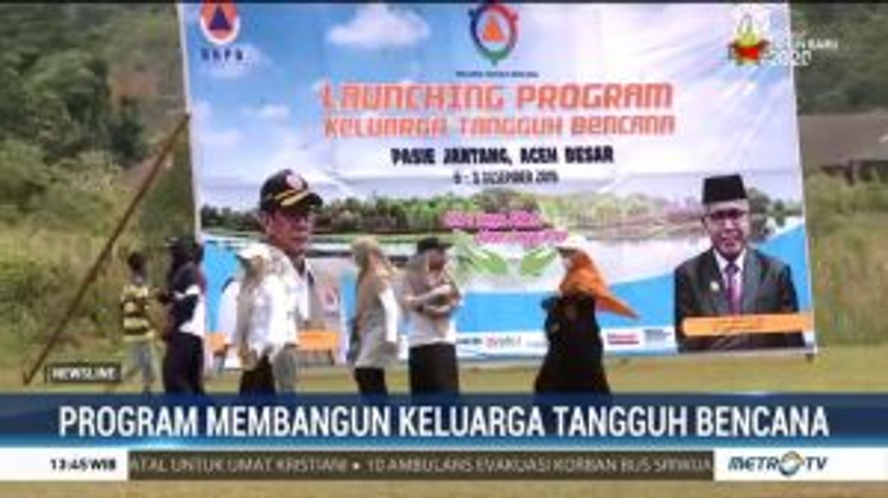Membangun Keluarga Tangguh Bencana di Aceh