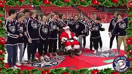 The Tri-City Americans perform ‘Let it Snow’