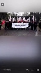 Kadın hakları karşıtı eylem yapan TGB'lilere tepki