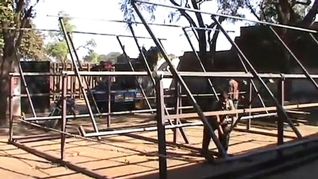 Ground Mounting Structure for Solar Panels - Bharat Solar Power