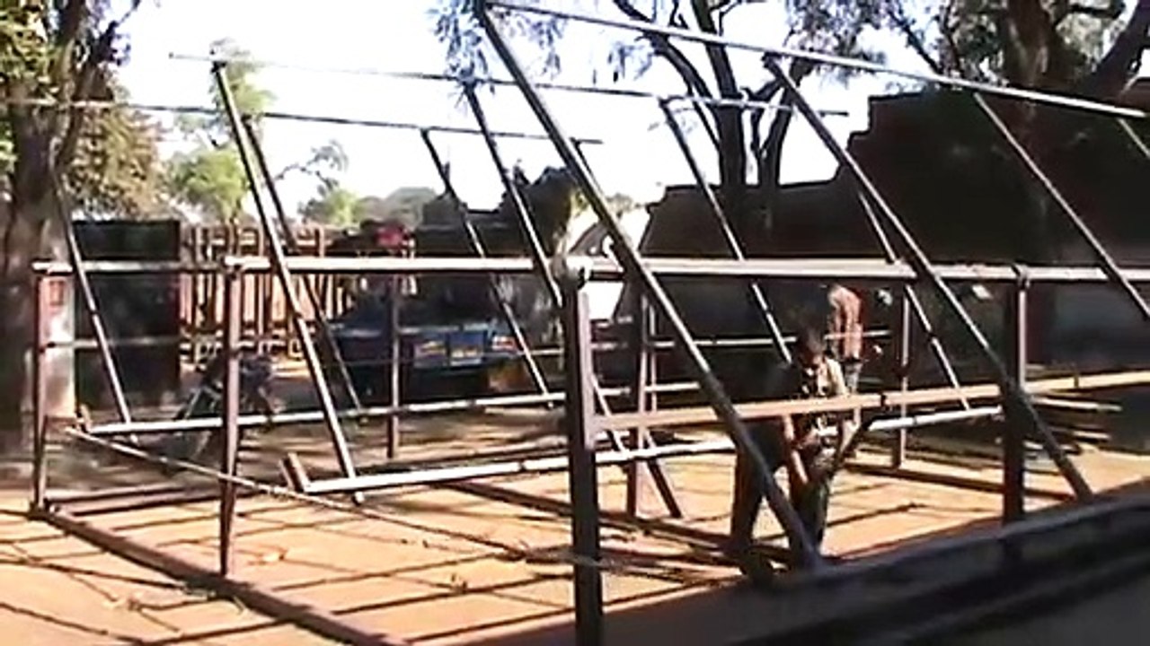 Ground Mounting Structure for Solar Panels - Bharat Solar Power