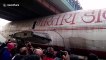 Watch an India Post aircraft get stuck under bridge in West Bengal