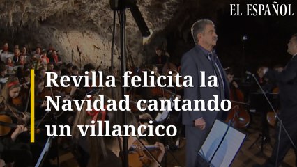 Revilla felicita la Navidad cantando un villancico
