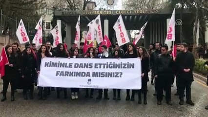 TGB üyeleri, 'Las Tesis'i protesto etti - ANKARA