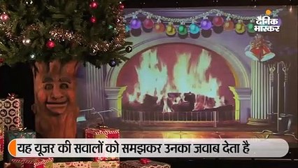 सोते समय खर्राटे भरता है यह क्रिसमस ट्री, अजीबोगरीब बातें से करता है लोगों को मनोरंजन