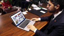 AK Parti İl Başkanı Mehmet Ay, AA'nın 'Yılın Fotoğrafları' oylamasına katıldı - ADANA