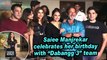 Saiee Manjrekar celebrates her birthday with 