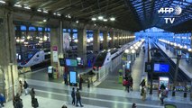 Navidad sin trenes en Francia por huelga