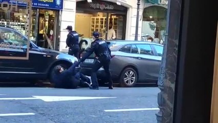 Atraco en pleno centro de Bilbao