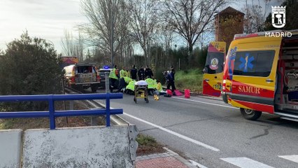 Muere un hombre de 65 años tras ser atropellado en Madrid