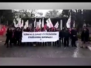 TGB'nin kadın konulu eylemine kadın protestosu