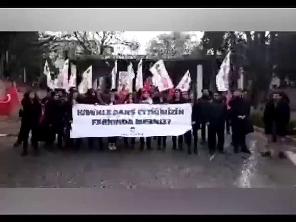 TGB'nin kadın konulu eylemine kadın protestosu