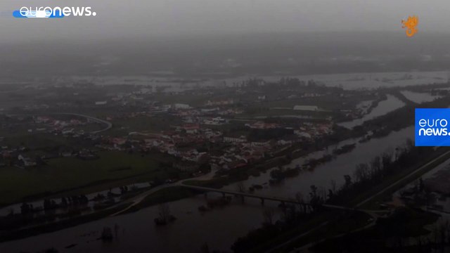 La semana de borrascas inunda Portugal