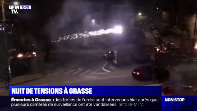 Grasse: des affrontements ont éclaté entre individus cagoulés et forces de l'ordre