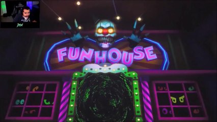 Gamer Reaction - Dark Deception Chapter 3 FUNHOUSE ROLLERCOSTER