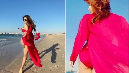 Mouni Roy's red bikini pictures are breaking the internet