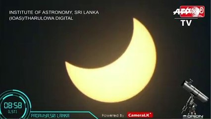 'Ring of Fire': Solar eclipse seen from Sri Lanka