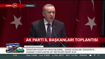 #CANLI Başkan Erdoğan İl Başkanları Toplantısı'nda