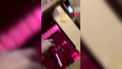 İstanbul'da ele geçirilen sahte parfümler sergilendi