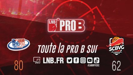 PRO B : Rouen vs Saint-Chamond (J12)