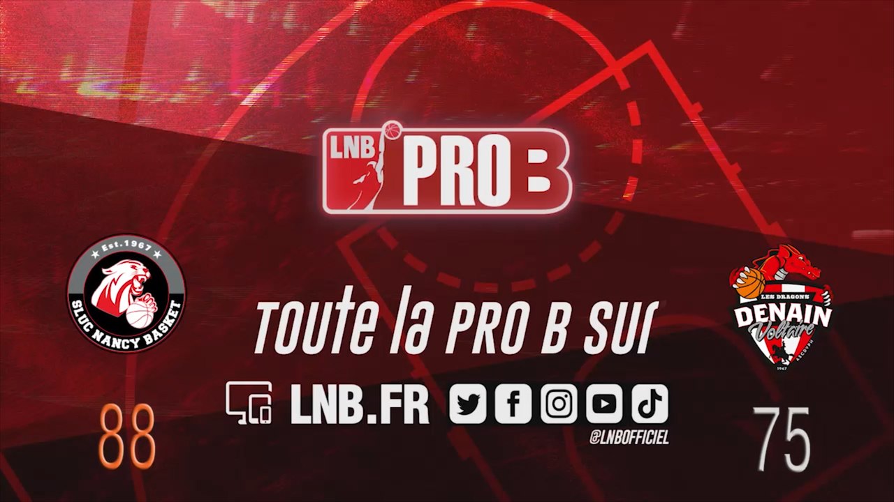 PRO B : Nancy vs Denain (J12)