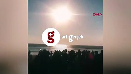 'Halkalı Güneş Tutulması' kameralara yansıdı