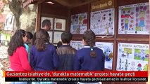 Gaziantep islahiye'de, 'durakta matematik' projesi hayata geçti