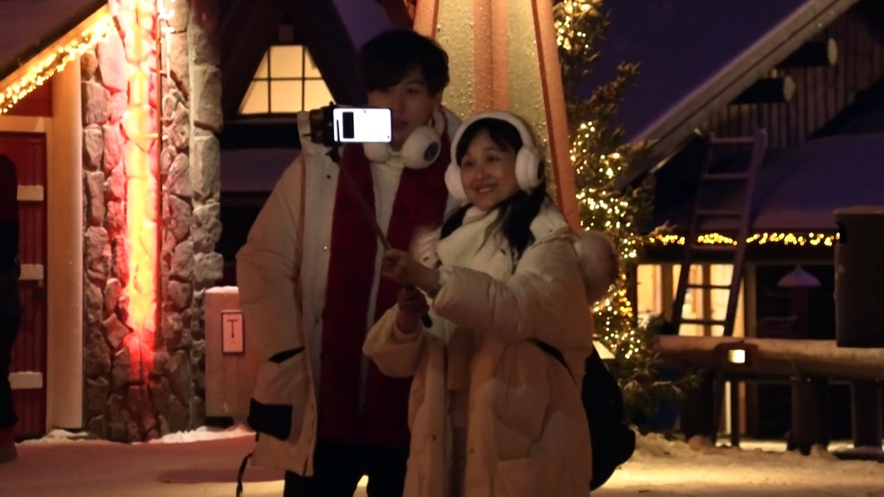 In Rovaniemi grüßt täglich der Weihnachtsmann