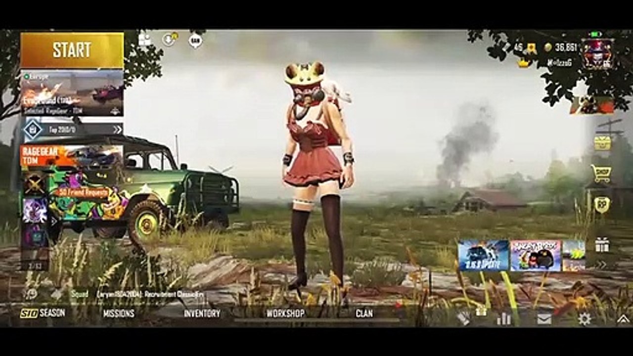 New RageGear Mode Gameplay | PUBG MOBILE!
