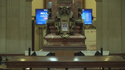 El Ibex 35 cierra plano en Nochebuena y se sitúa en 9.661 puntos