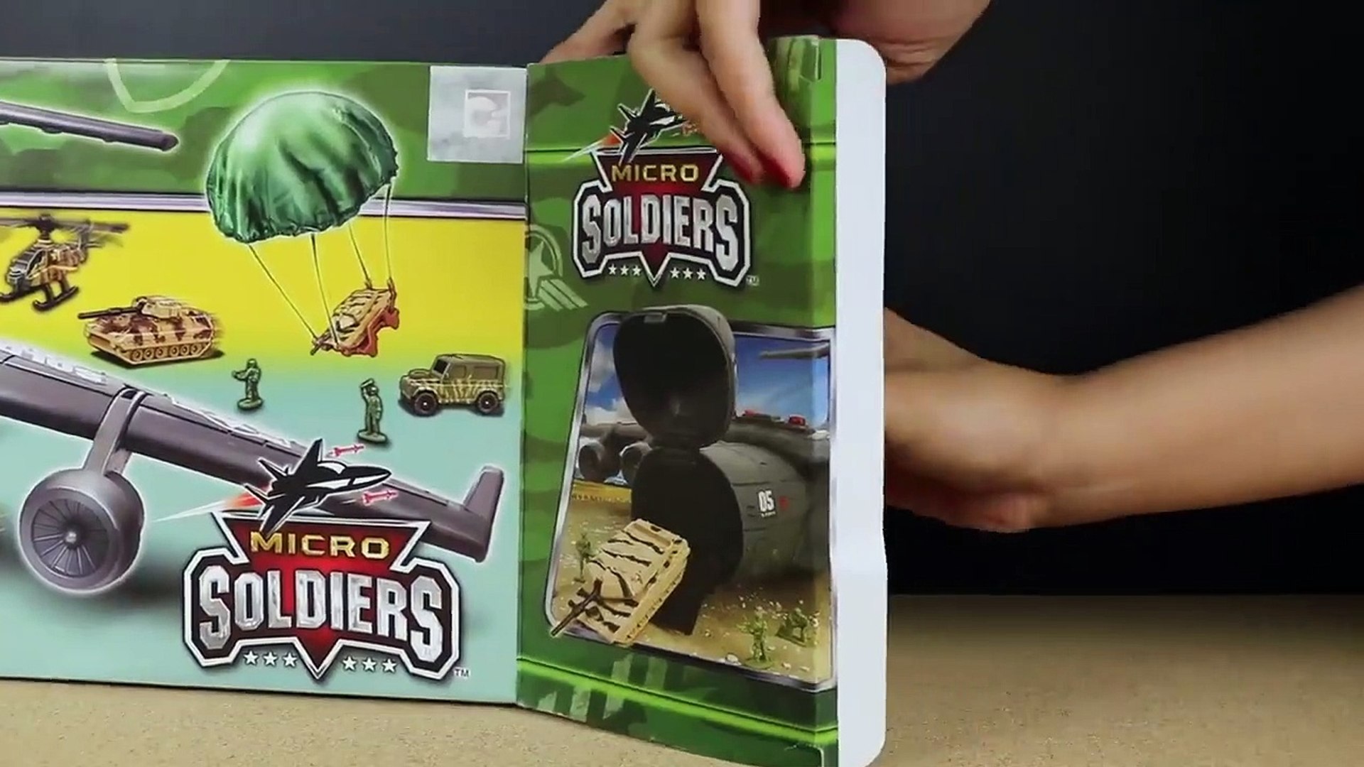 micro soldiers airplane