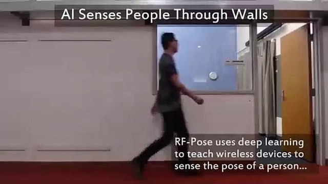 Así es la revolucionaria IA capaz de seguir los movimientos de una persona al otro lado de una pared usando el wifi