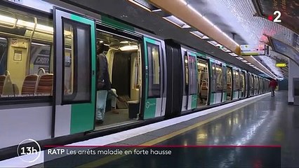 Grève : les arrêts maladie en forte hausse à la RATP